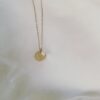 Moedermelk - Mini druppel edelsteen - Losse hanger - 14 karaat goud