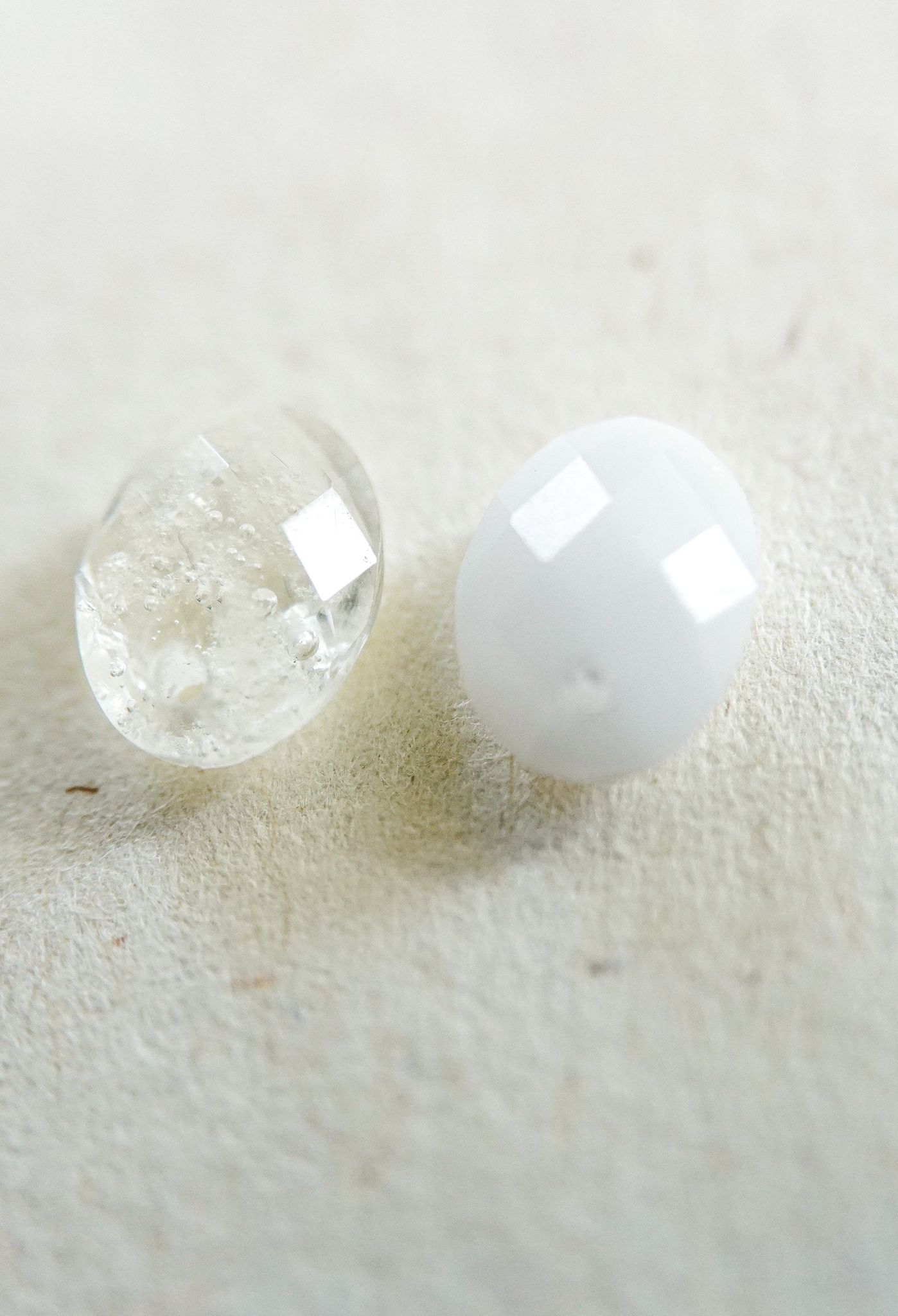 Moedermelk - 'Ovale cut' edelsteen - Ketting - Afbeelding 2