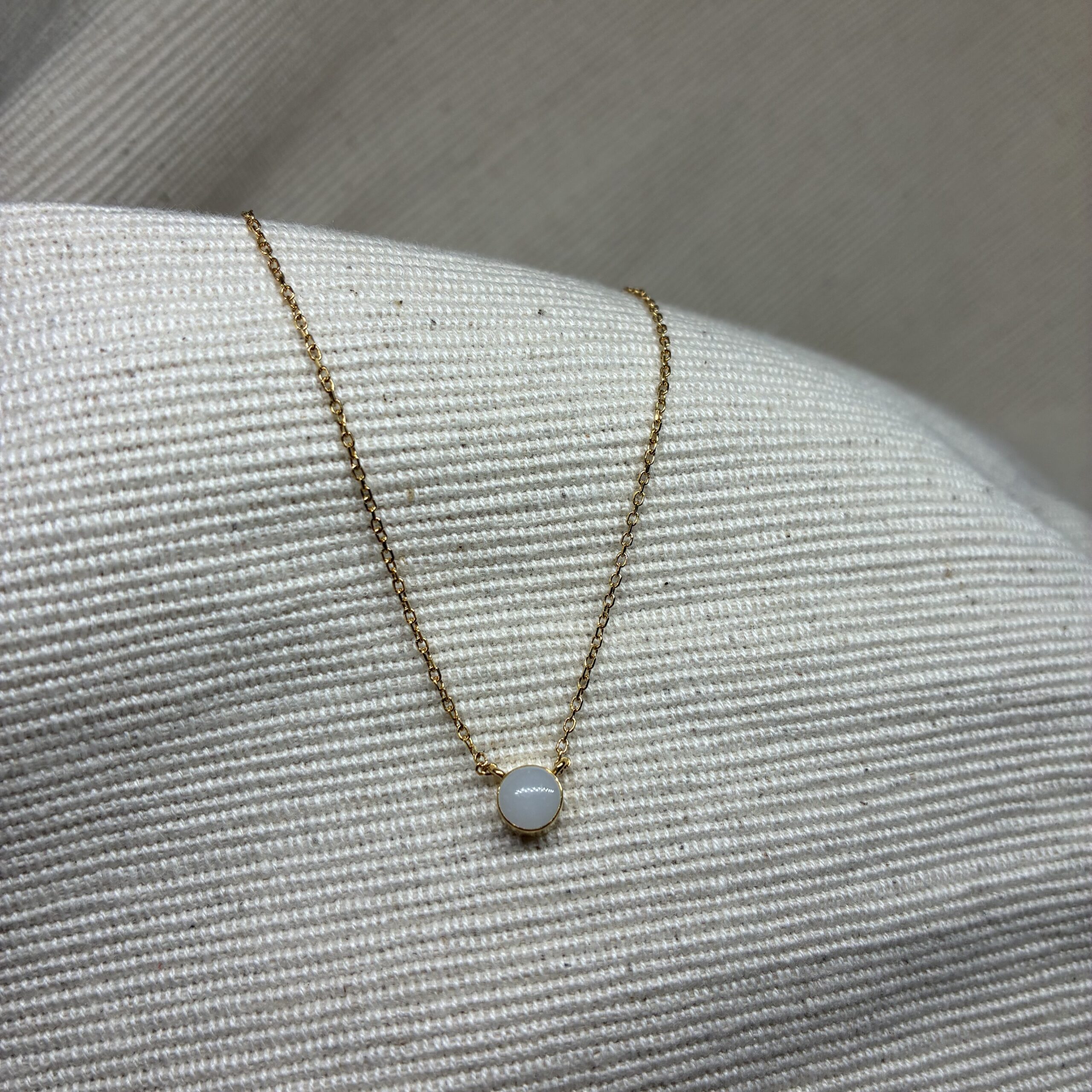 Moedermelk - Ketting - open steen